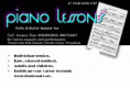 Piano Lessons